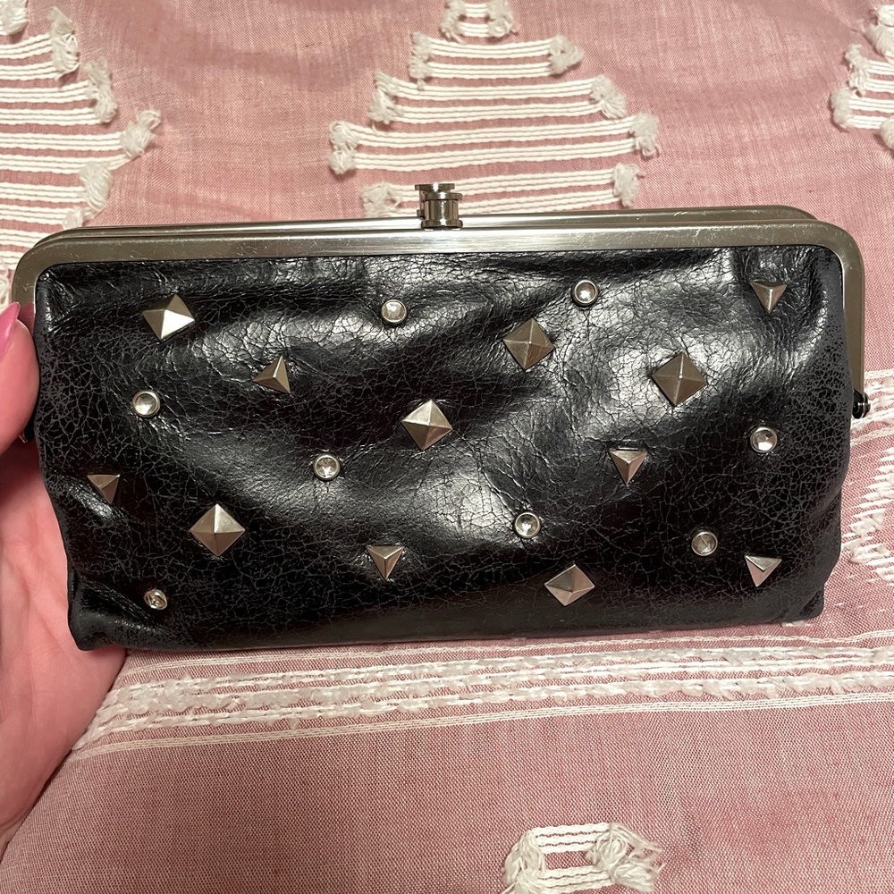 Studded Hobo Lauren wallet GUC 🖤